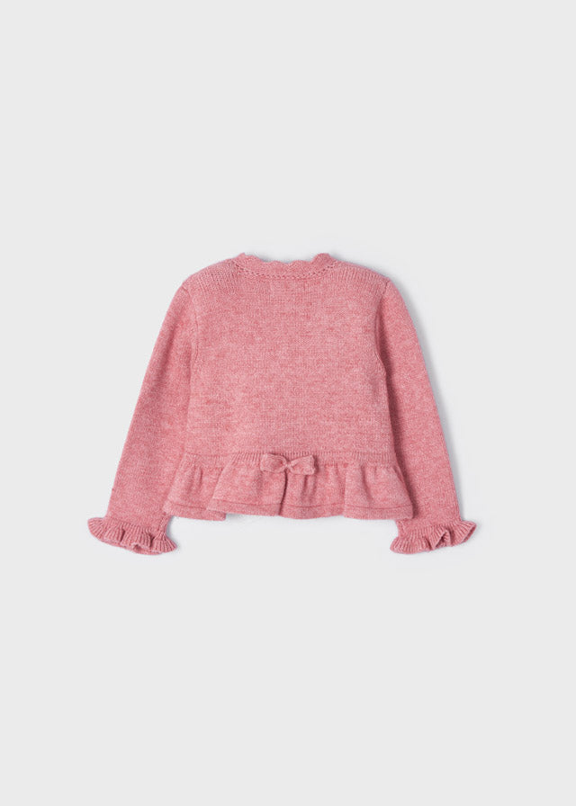 Mayoral cardigan fete tricot 6-36 luni, Blush vigore Imagine secundară a produsului