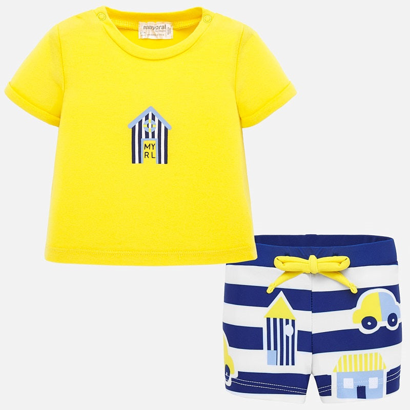 Mayoral compleu baieti 2 piese cu pantalonasi de baie 01 Imagine principală a produsului