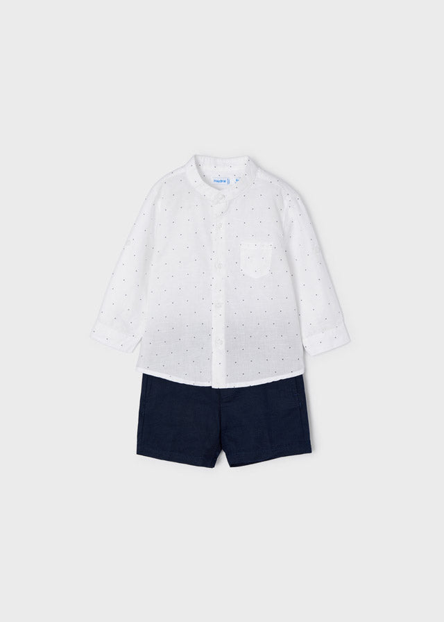 Mayoral compleu baieti 2 piese vara 12-36 luni, Navy Blue 01 Imagine principală a produsului