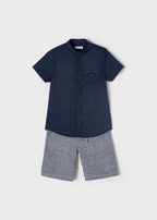 Mayoral compleu baieti vara 2 piese 4-9 ani, Navy Blue 01