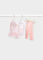 Mayoral compleu fete 3 piese 0-18 luni, Baby pink 1860-035 01