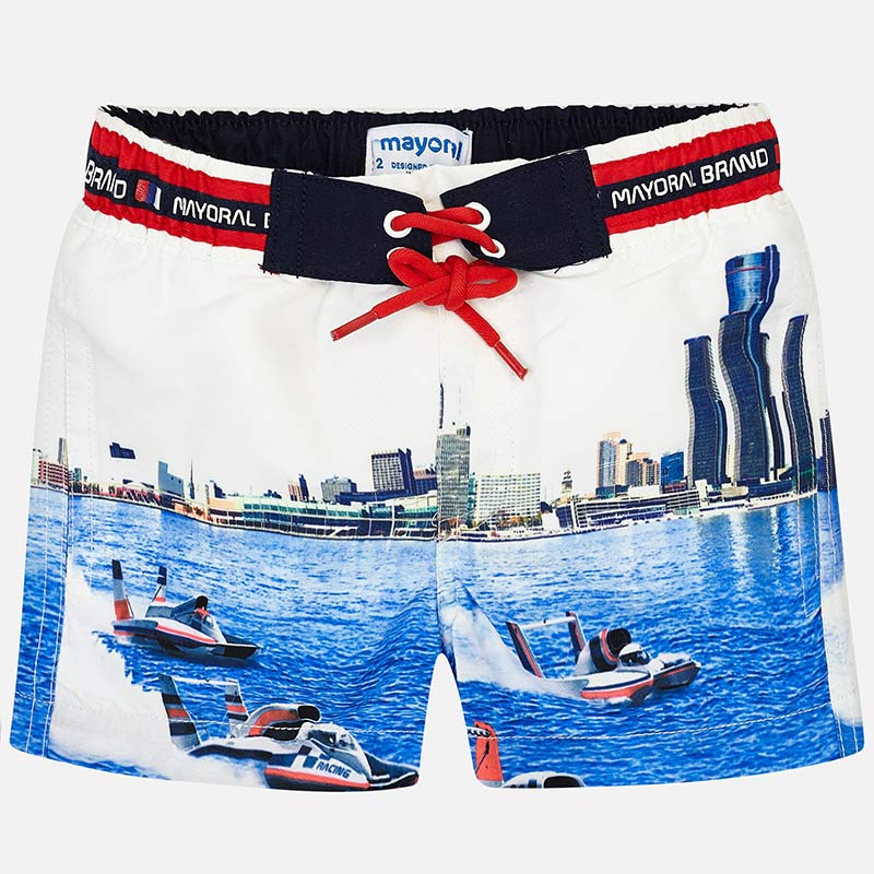 Mayoral costum de baie tip slip pentru baieti 3-7 ani, Peisaj cu mare.01 Imagine principală a produsului