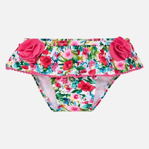 Mayoral costum de baie tip slip pentru fete 6-24 luni, Imprimeu floral,01