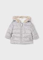 Mayoral geaca baieti reversibila 0-18 luni, Off-white