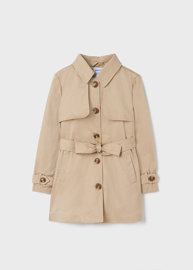 Mayoral geaca fete trench 10-16 ani, Toasted 6427-007 01