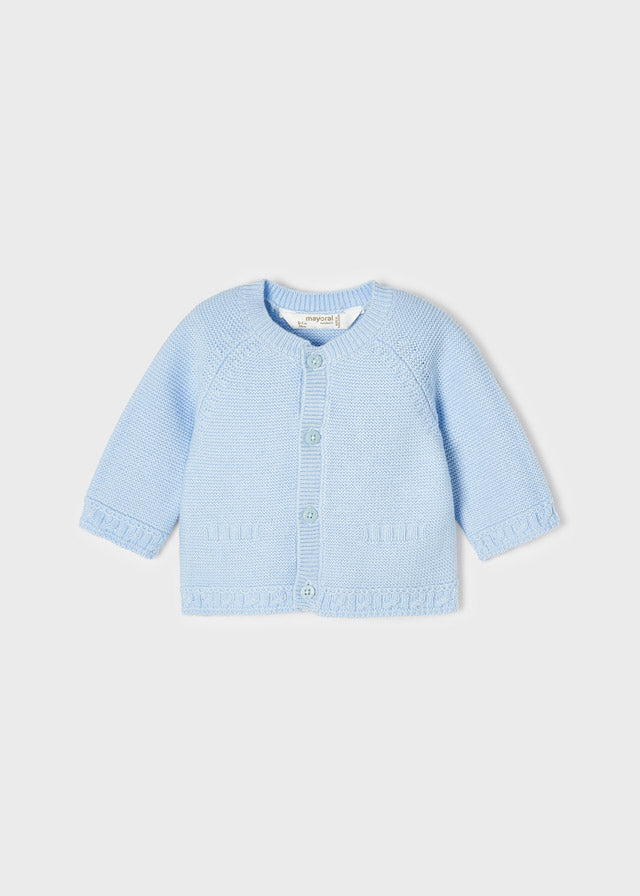 Mayoral jacheta baieti tricot 0-18 luni, Sky 2391-047 01 Imagine principală a produsului
