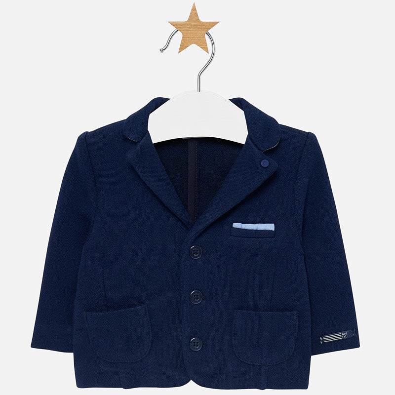 Mayoral sacou elegant baieti 0-12 luni, Navy 2414-058 01 Imagine principală a produsului