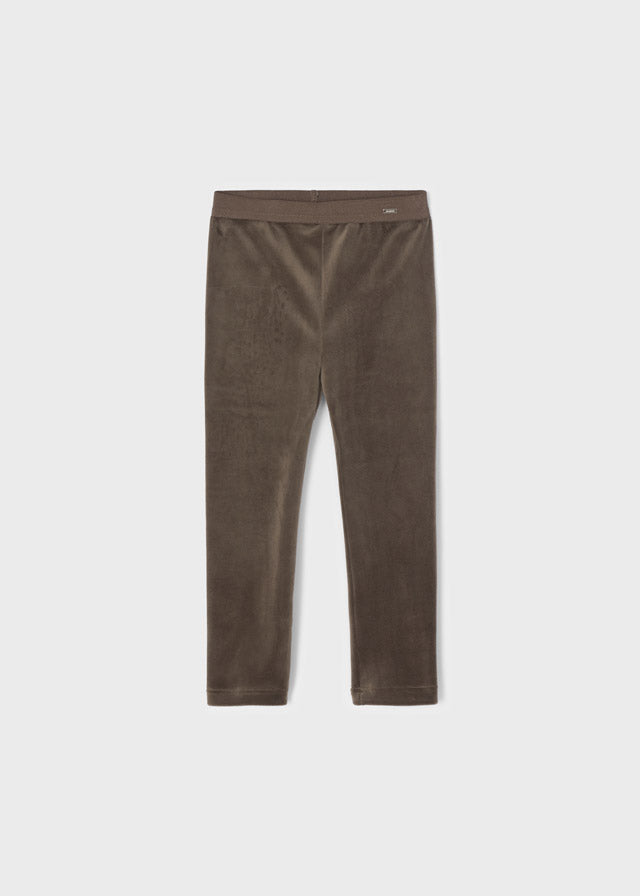 Mayoral leggings fete catifea 12-36 luni, Moka
