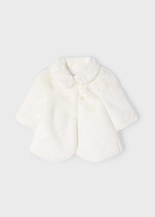 Mayoral palton fete blanita 0-18 luni, Off-white 2405-055 01 Imagine principală a produsului