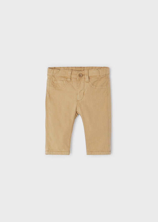 Mayoral panataloni baieti lungi casual 0-18 luni, Caramel Imagine principală a produsului