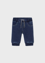 Mayoral pantalon baieti blanita 0-18 luni, Denim 2522-005 01