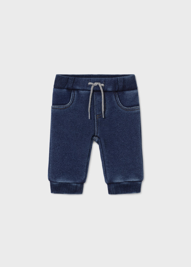 Mayoral pantalon baieti blanita 0-18 luni, Denim 2522-005 01