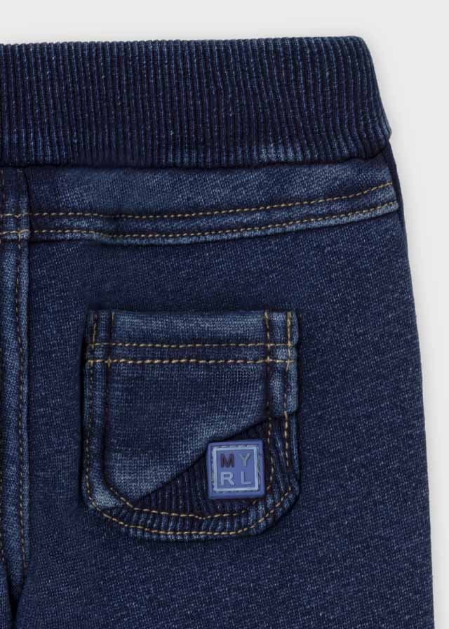 Mayoral pantalon baieti blanita 0-18 luni, Denim Imagine secundară a produsului
