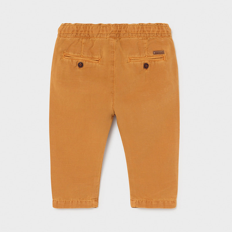 Mayoral pantalon baieti lung 6-36 luni, Caramel Imagine secundară a produsului