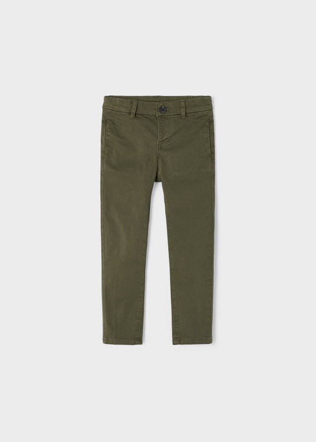 Mayoral pantalon baieti lung chino slim fit 2-9 ani, Pin