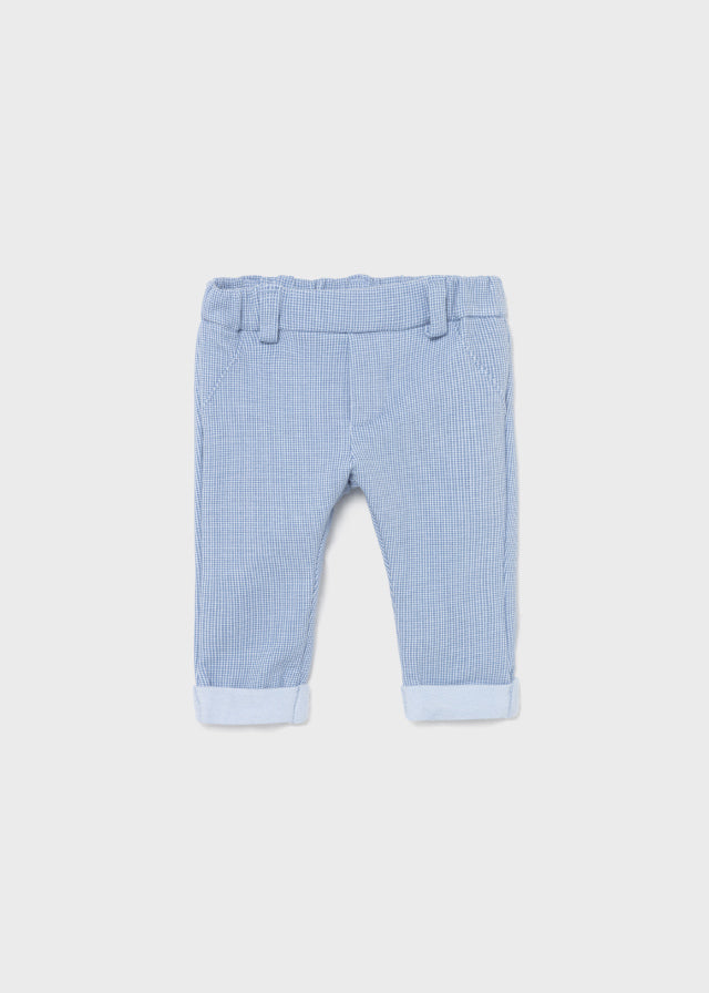 Mayoral pantalon baieti plus cardat 0-18 luni, Albastru ocean 01 Imagine principală a produsului