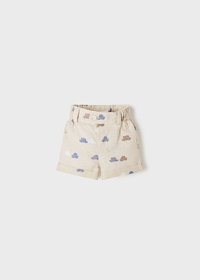 Mayoral pantalon baieti scurt 0-18 luni, Mix piedra 1208-010 01 Imagine principală a produsului