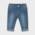 Mayoral pantalon fete jeggings 0-18 luni, Albastru deschis 01