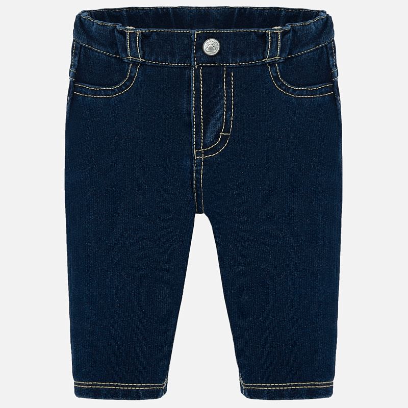 Mayoral pantalon lung fete tip blug 0-18 luni, Denim 2730-081 01 Imagine principală a produsului