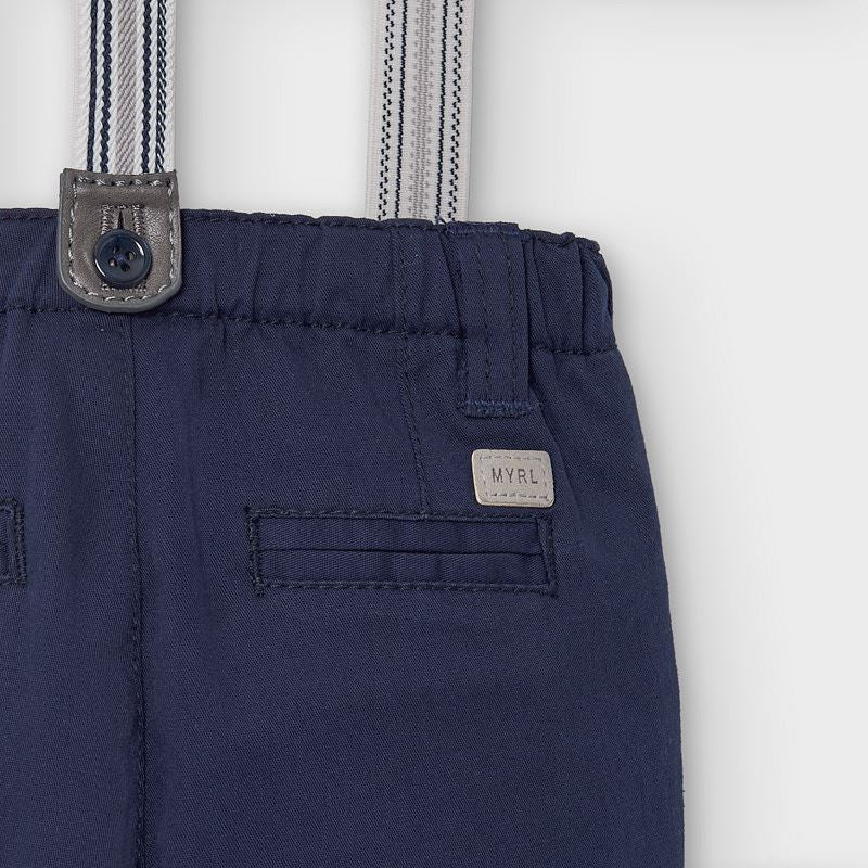 Mayoral pantaloni baieti lungi cu bretele 04