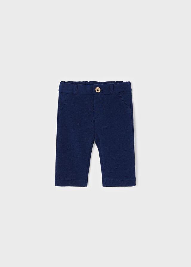 Mayoral pantaloni baieti lungi eleganti 0-18 luni, Night blue Imagine principală a produsului
