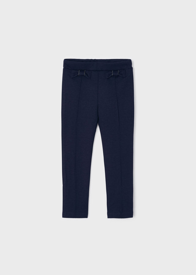 Mayoral pantaloni fete cu fundite 4-9 ani, Navy blue