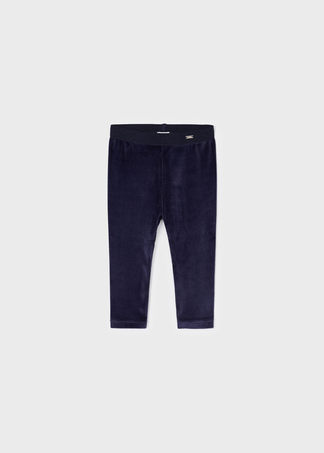 Mayoral pantaloni fete lungi tip colanti catifea 6-36 luni, Blue