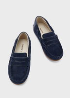 Mayoral pantofi baieti piele mocasini 26-30, Navy Blue 01