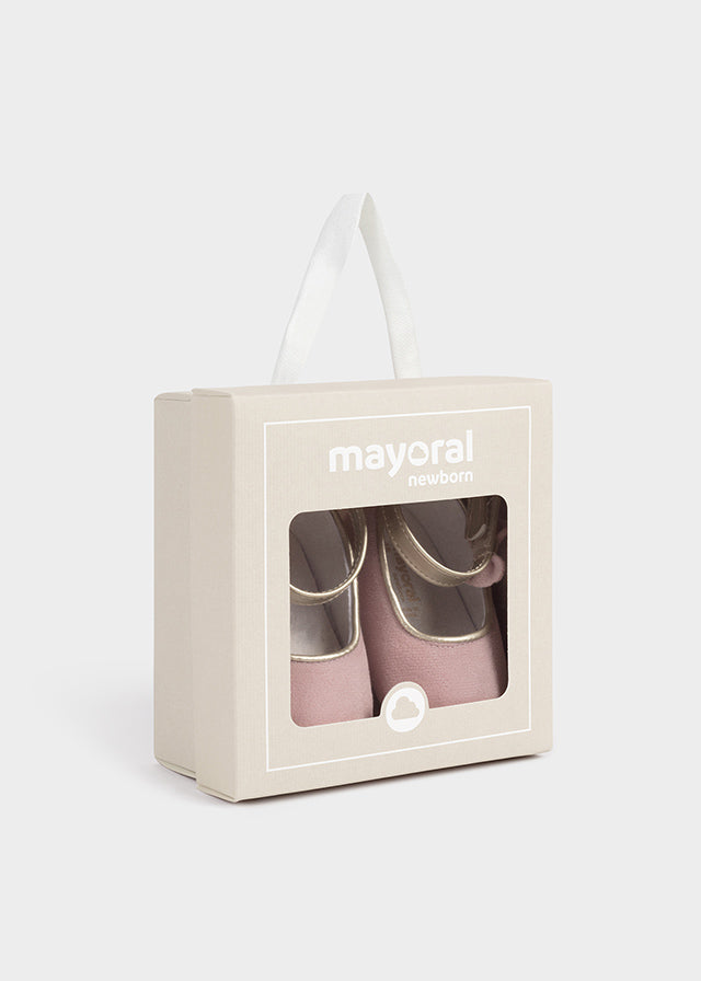 Mayoral pantofi fetite tip balerini catifea 15-19