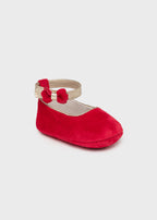 Mayoral pantofi fetite tip balerini catifea 15-19, Rosu 9457-060 01
