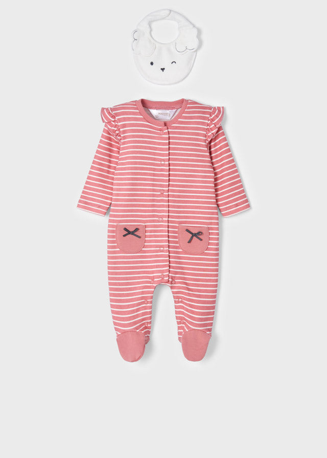 Mayoral pijama fete 0-18 luni, Cuartz cu dungi Imagine principală a produsului