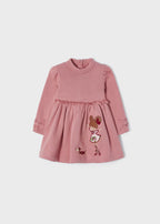 Mayoral rochie fete 12-36 luni, Blush
