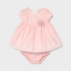 Mayoral rochita fete cu chilotel 0-9 luni, Pale blush 1821-024 01