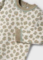 Mayoral rochita fete tricot cu animal print 6-36 luni