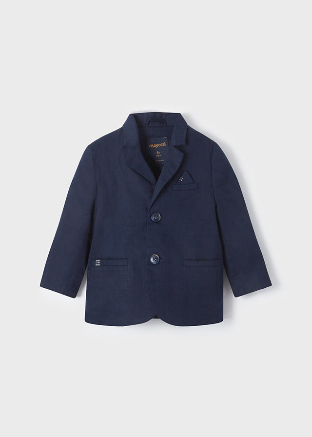 Mayoral sacou baieti elgant 12-36 luni, Navy Blue 1403-021 01