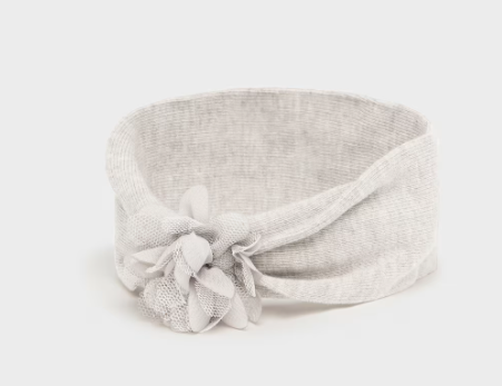 Mayoral set fete bentita si sosete cu flori  0-18 luni Off-white