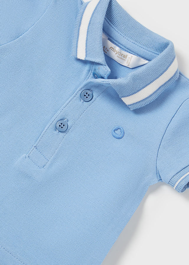 Mayoral tricou baiat maneca scurta 0-18 luni, Dream blue Imagine secundară a produsului