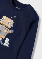 Mayoral tricou baieti maneca lunga 12-36 luni