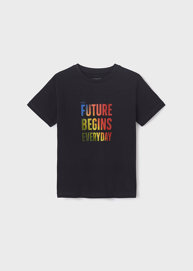 Mayoral tricou baieti maneca scurta 10-16 ani, Gudron 01 Imagine principală a produsului