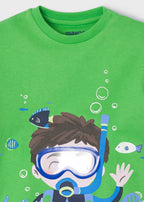 Mayoral tricou baieti maneca scurta 12-36 luni