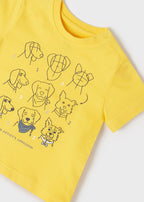Mayoral tricou baieti maneca scurta 6-12 luni