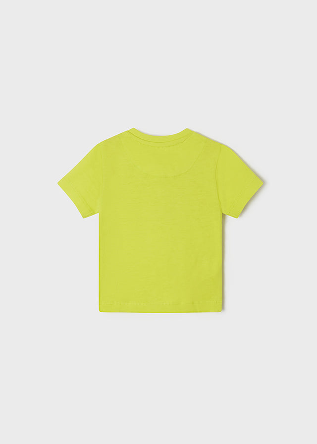 Mayoral tricou baieti maneca scurta 6-12 luni, Lime Imagine secundară a produsului