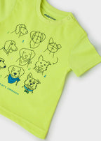 Mayoral tricou baieti maneca scurta 6-12luni