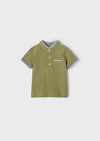 Mayoral tricou baieti maneca scurta guler tunica 6-12 luni, 01