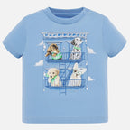 Mayoral tricou baieti pentru 6-36 luni, Lavanda 1044-036 01