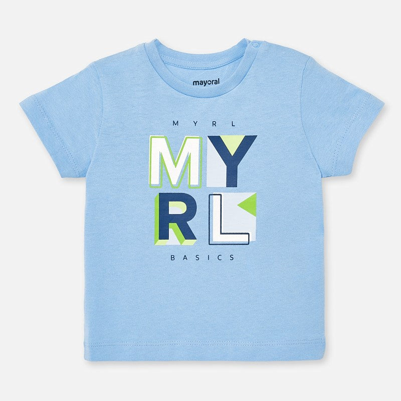 Mayoral tricou baieti pentru 6-36 luni, MYRL Sky 106-032 01 Imagine principală a produsului