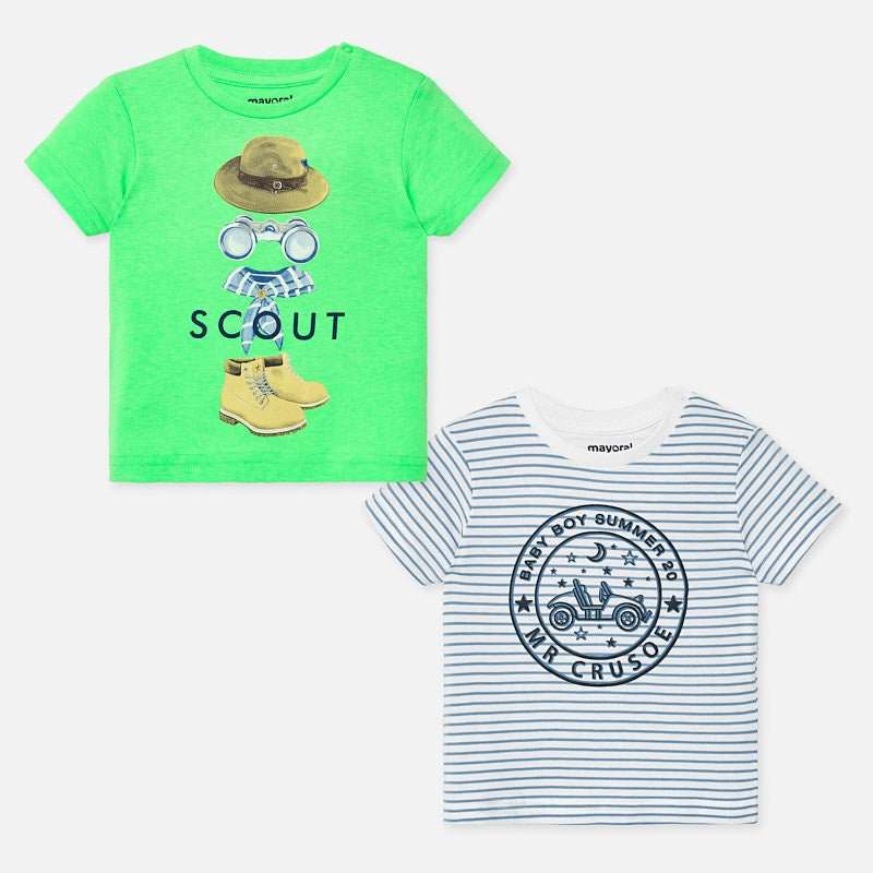 Mayoral tricou baieti pentru 6-36 luni, Dungi  - 1 buc Imagine secundară a produsului
