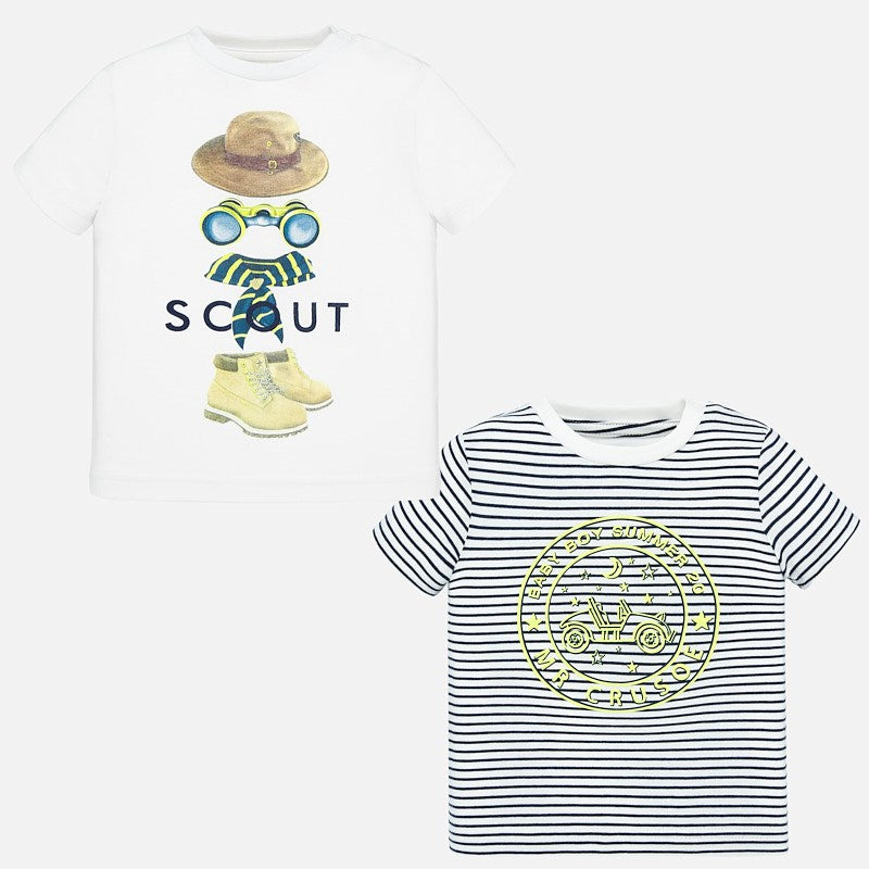 Mayoral tricou baieti pentru 6-36 luni, Dungi - 1 buc 01