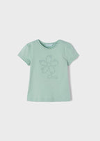 Mayoral tricou fete maneca scurta brodat 4-9 ani, Jad 01