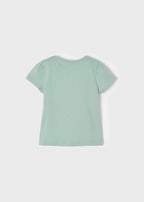 Mayoral tricou fete maneca scurta brodat 4-9 ani